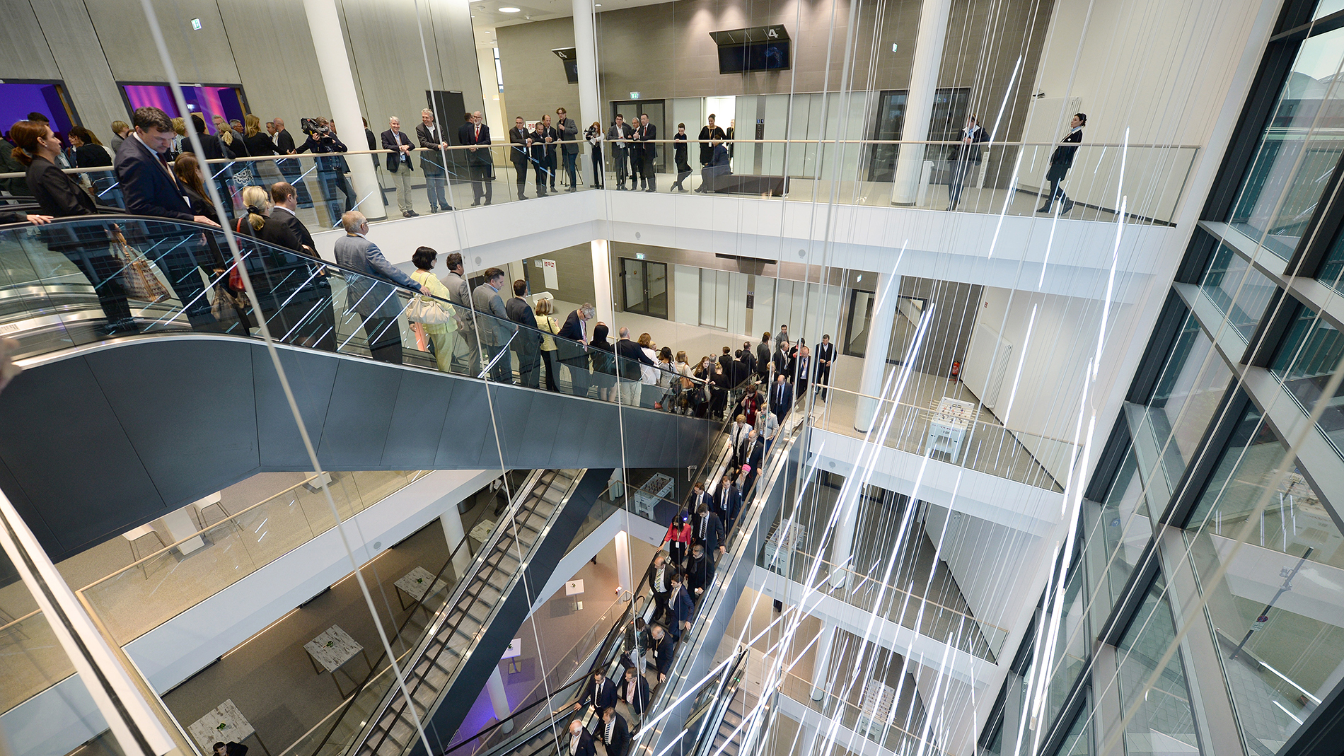 E2 Forum Frankfurt 2018 focuses on the vertical-horizontal mobility in the buildings of tomorrow (Source: Messe Frankfurt GmbH / Pietro Sutera)