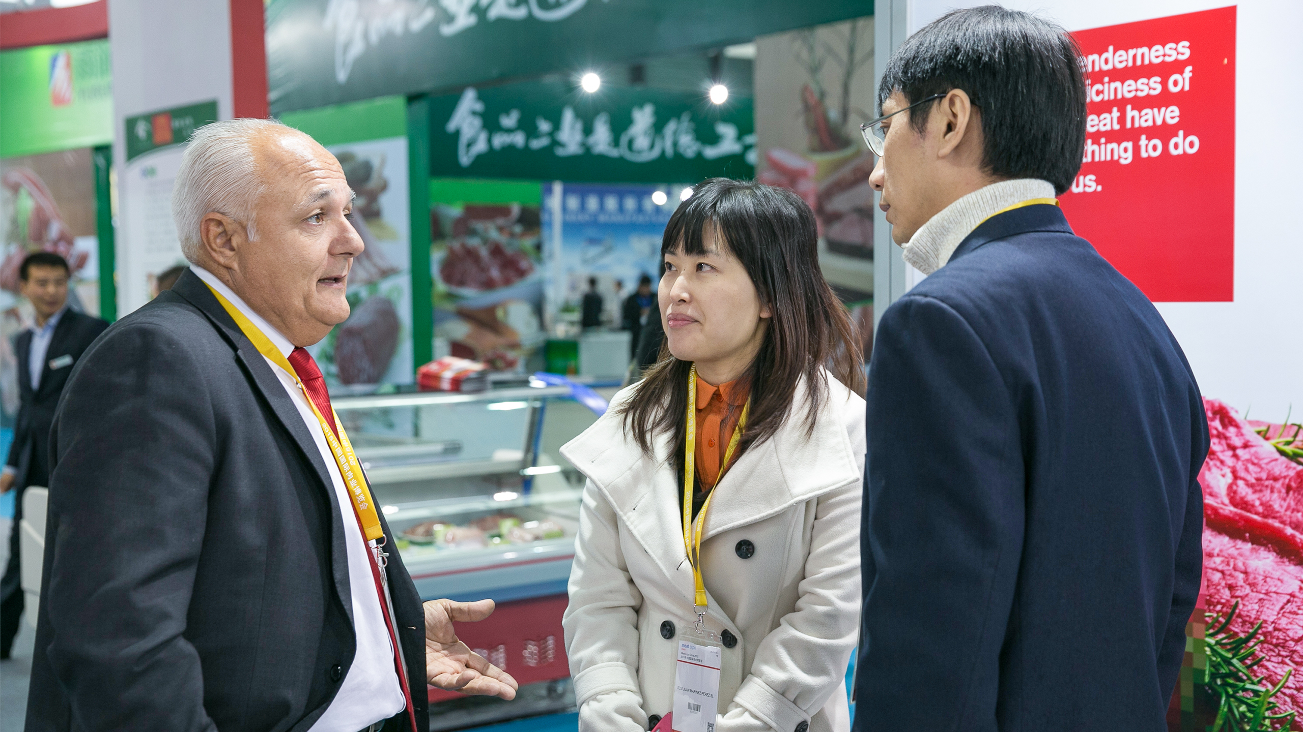 Exhibitor and visitors of Meat Pro Asia