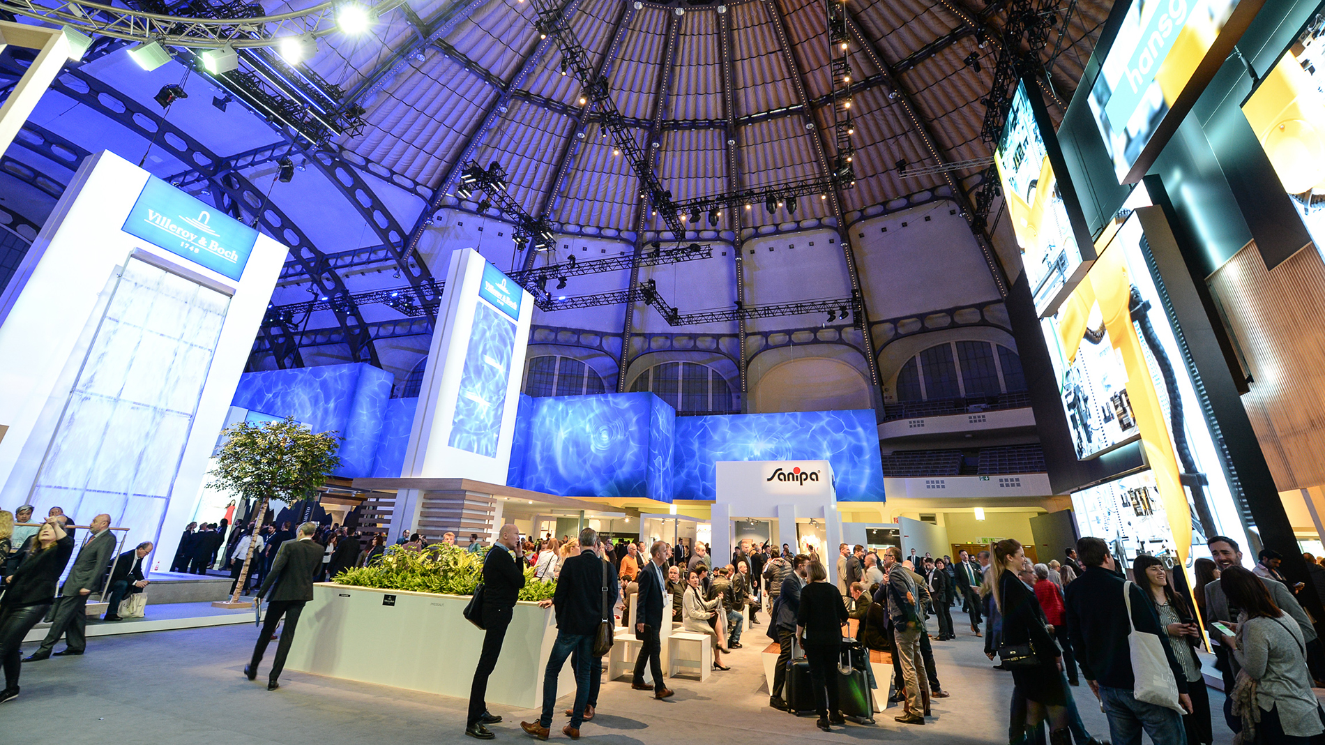 2,532 ISH exhibitors will present their products in Frankfurt to the international HVAC sector from Monday 11 March. (Source: Messe Frankfurt Exhibition GmbH/ Pietro Sutera)