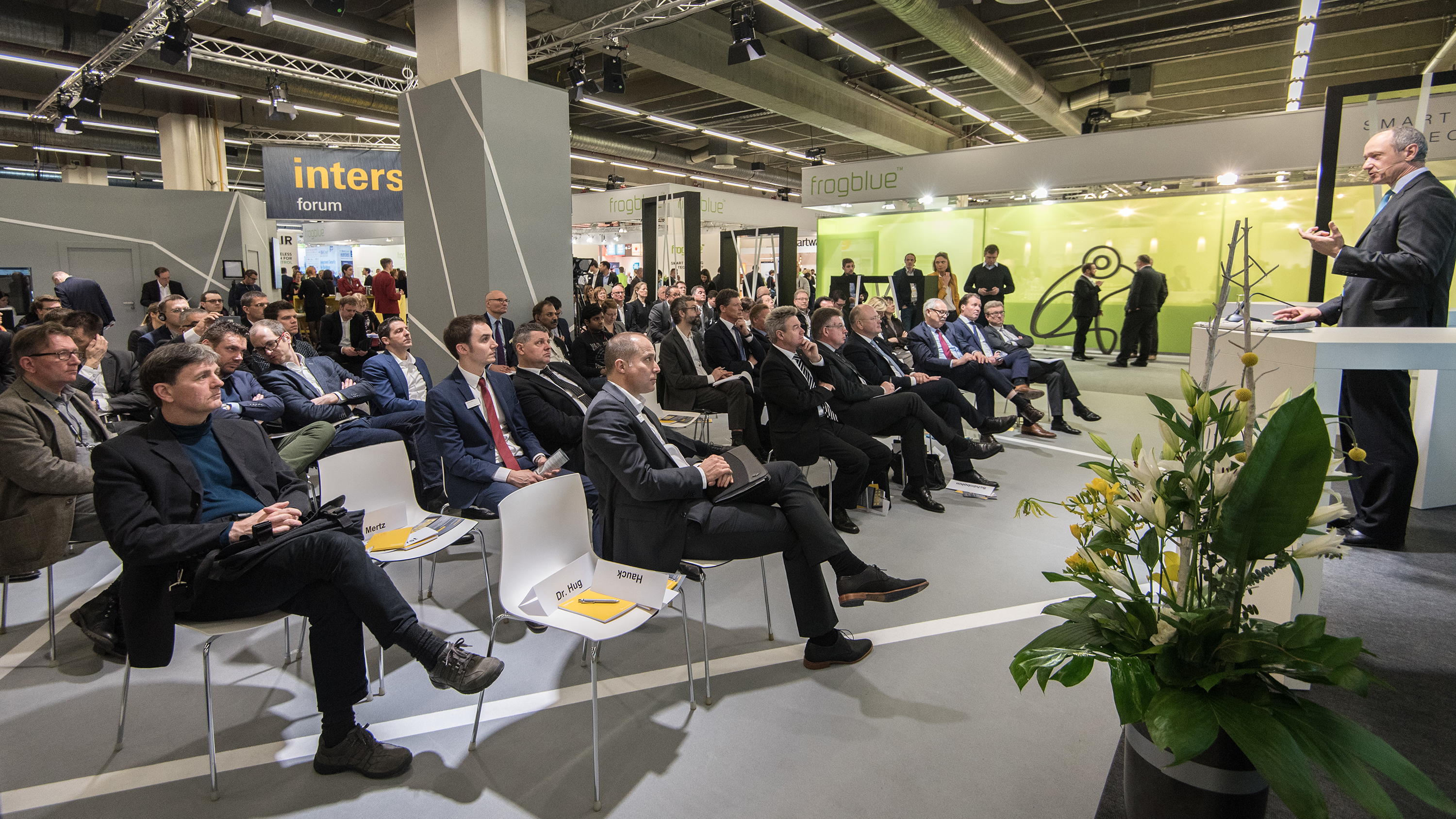 The Intersec Forum is the main information interface at Intersec Building (8 to 13 March 2020), the international platform for connected safety and security technology at Light + Building 2020. Source: Messe Frankfurt / Sandra Gätke