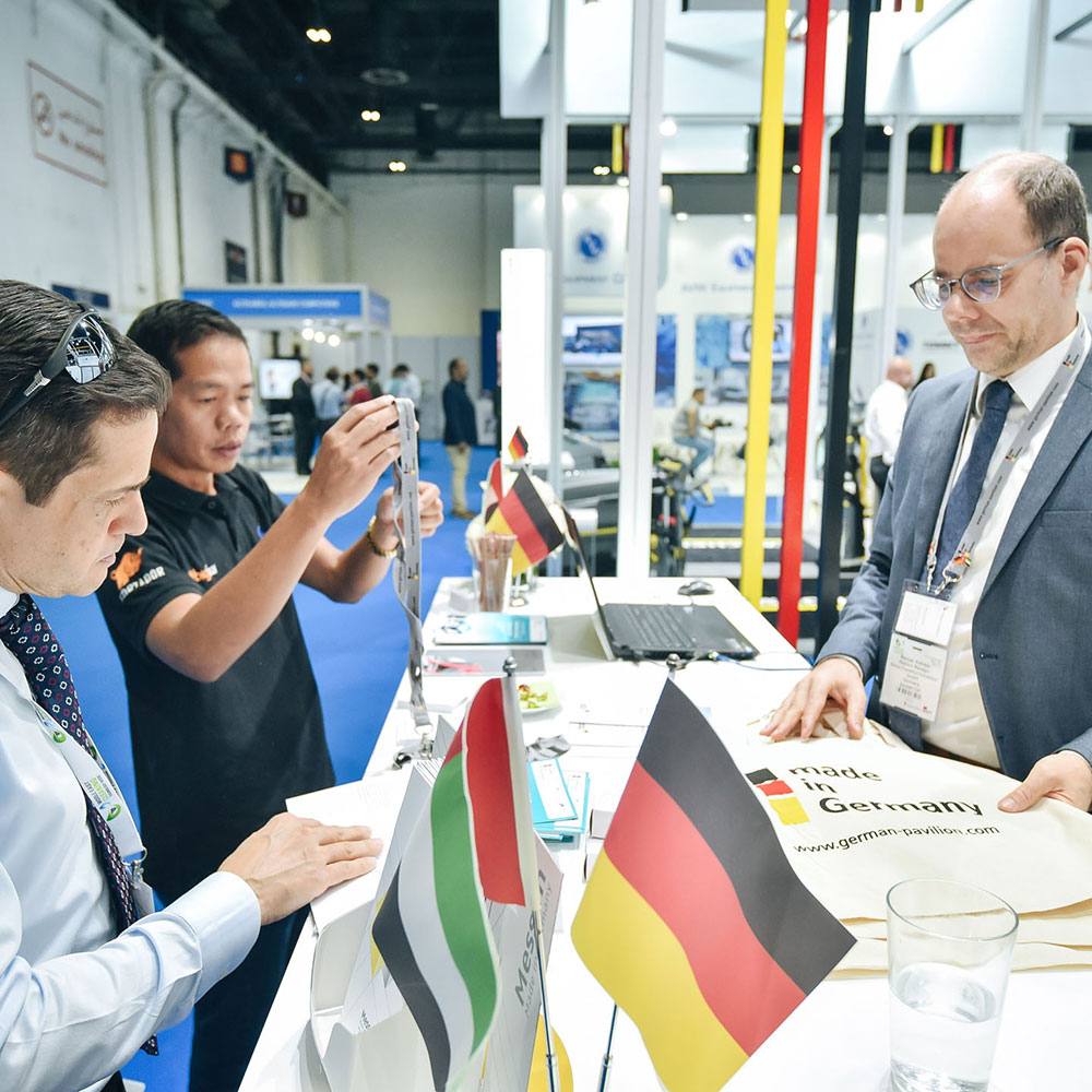 German Pavilion Middle East Cleaning Technology Week