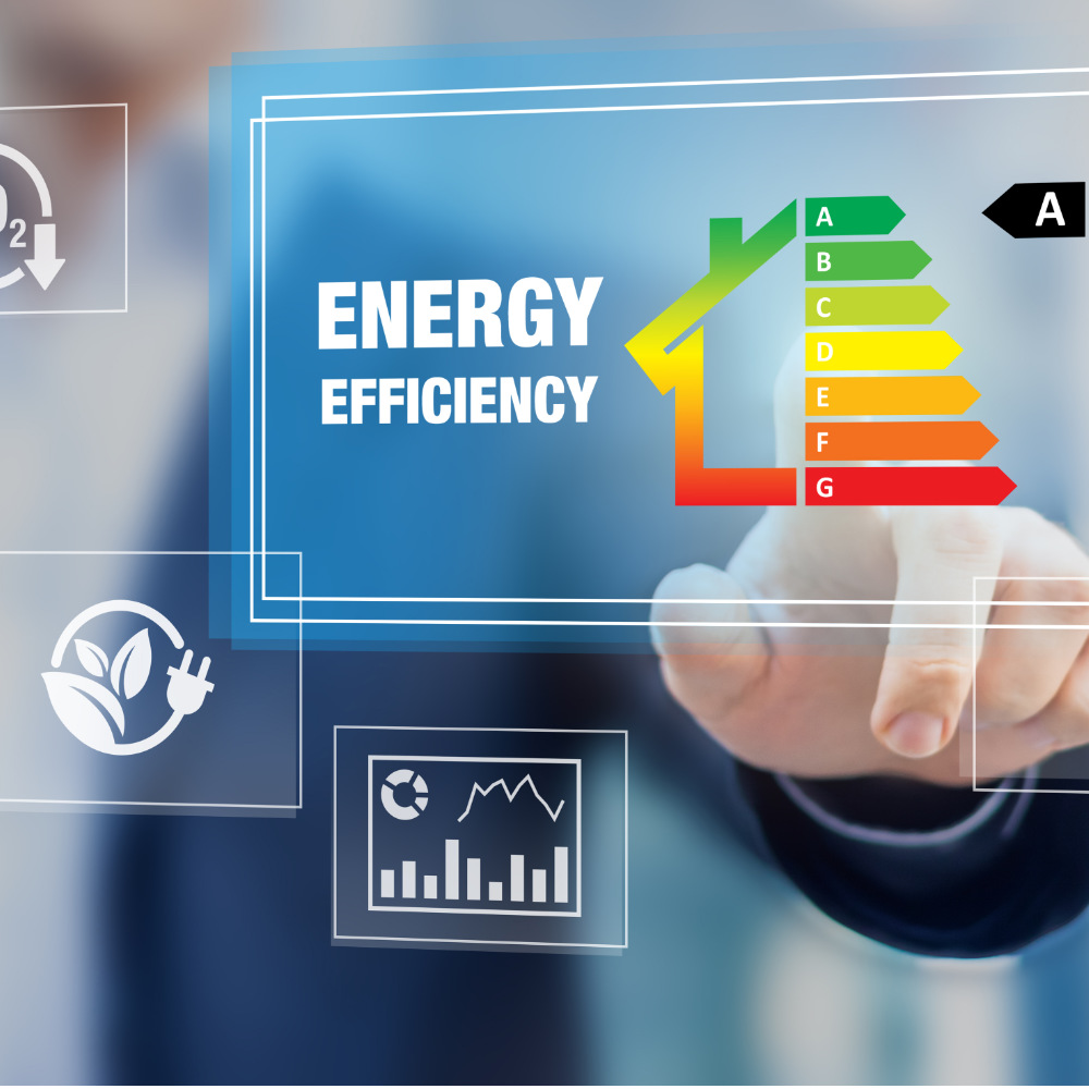 Schaubild zur Energie Effizienz