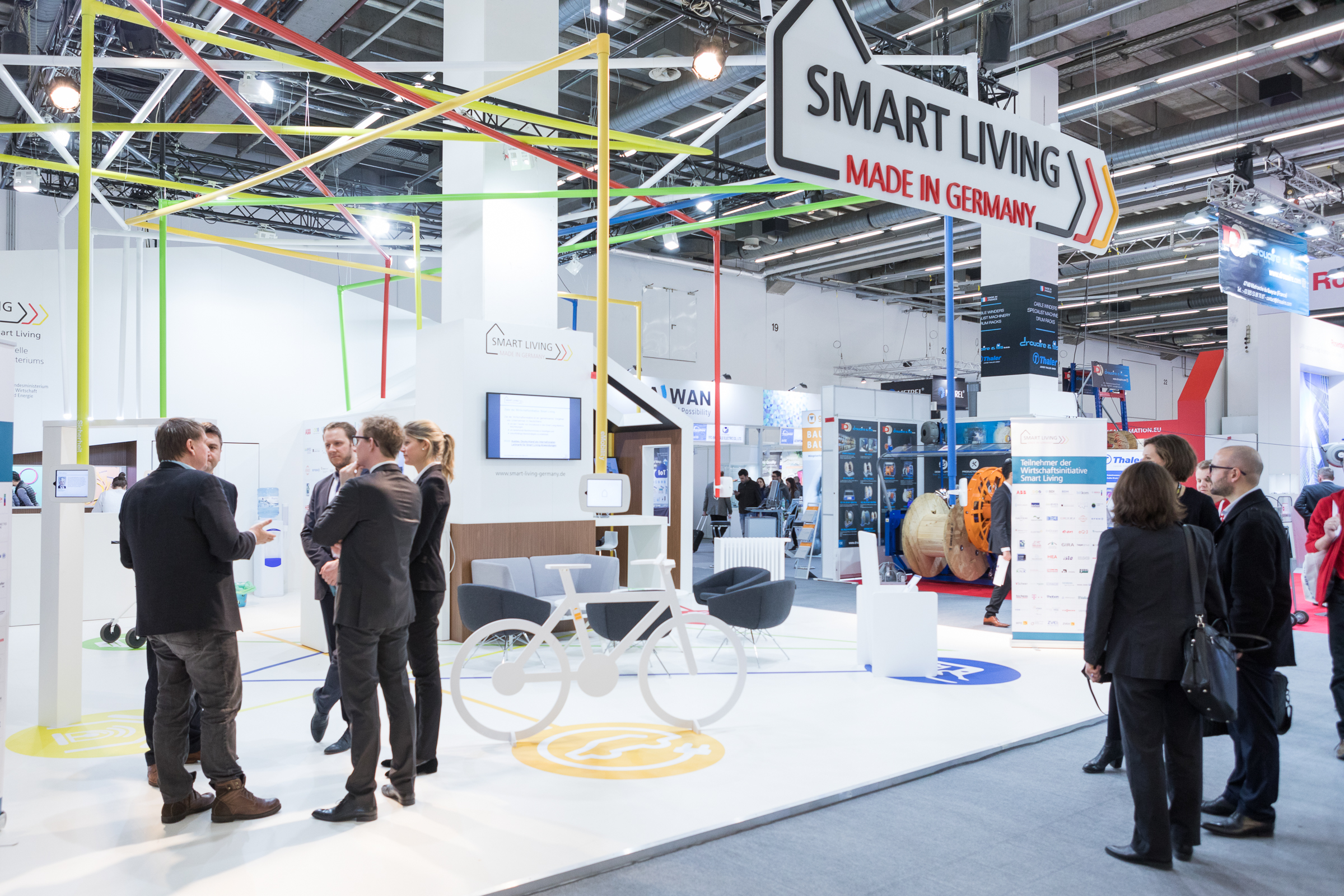 Light + Building: The world's leading trade fair for lighting and building services technology is the electrical industry's hot spot for digital applications in smart homes, buildings and cities. (Source: Messe Frankfurt / Jens Liebchen 2018)